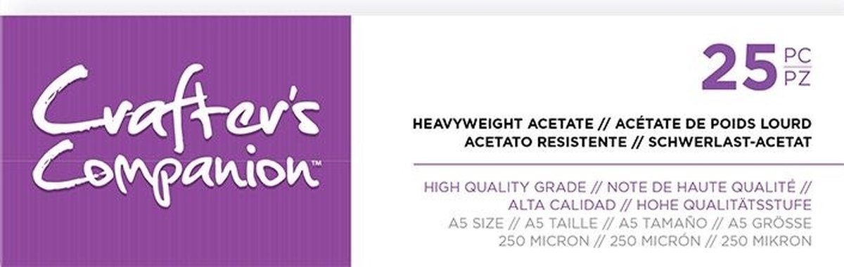 Heavyweight Acetate A5 (CC-ACE-A5)